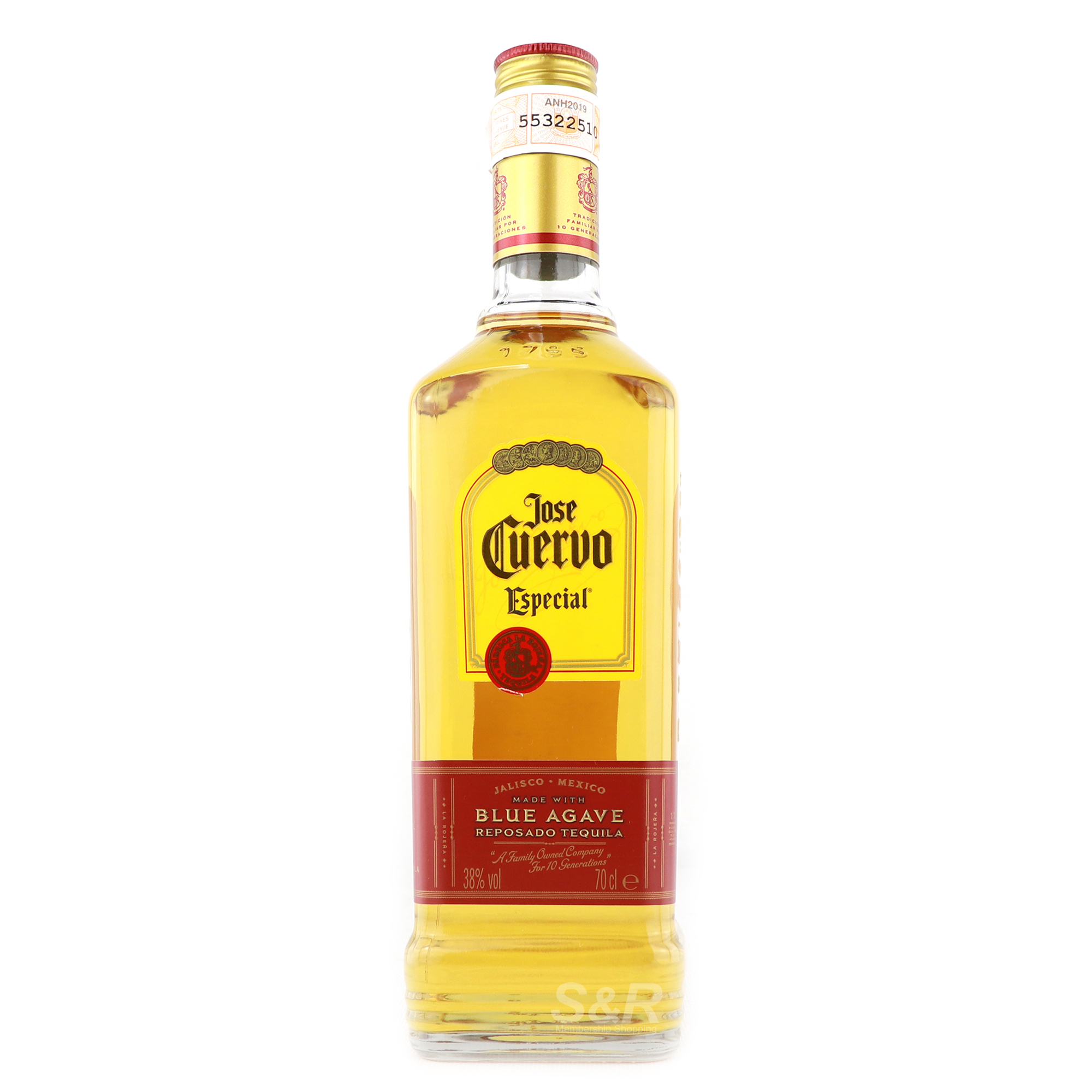 Jose Cuervo Gold Especial Tequila 700mL